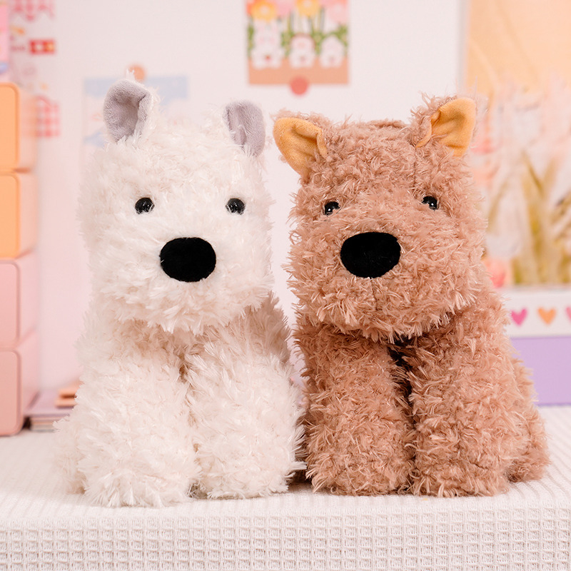 Plišani West Highland White Terrier – sladak, mekan plišani lutak za igru