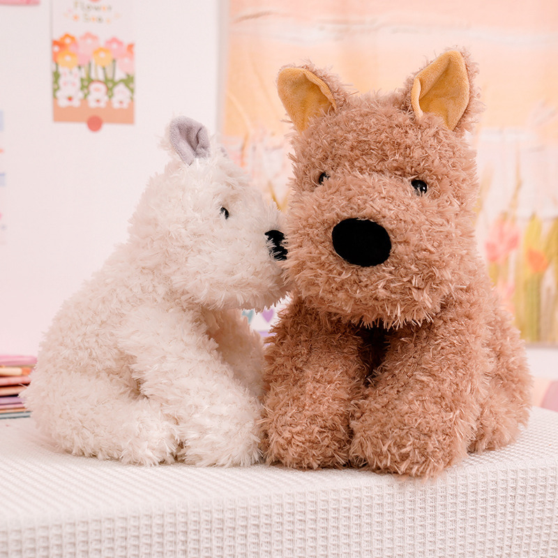Plišani West Highland White Terrier – sladak, mekan plišani lutak za igru