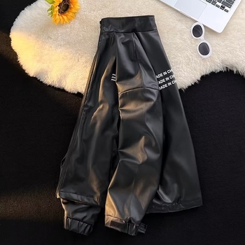 Мъжко PU кожено яке, есен 2022, casual свободна кройка, модерно и универсално за каране на велосипед, UV защита