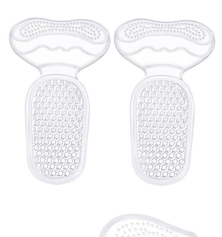 Gel ulošci za petu 2-in-1 za visoke pete, mekani, otporni na habanje, protuklizni, masaža, samoljepljivi poluvložci