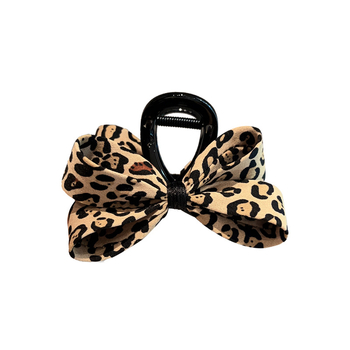 Francuska kopča za kosu s leopard uzorkom, srednje veličine klipsa za tanke kosu, svestran dodatak za kosu