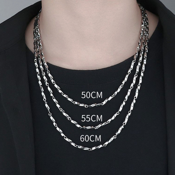 Mobius ogrlica od nehrđajućeg čelika s 18K pozlaćenjem, unisex