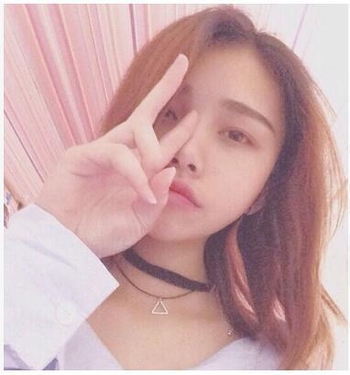 Colier în stil coreean, vintage, cu dublu strat, pandantiv triunghi pentru femei