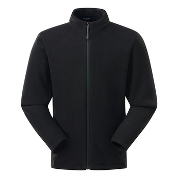 Νέο στυλ φλις μπουφάν με ψηλό γιακά, αντιστατικό, απαλό στην αφή, για άνδρες, εξωτερικές δραστηριότητες, ζεστό και ανθεκτικό στον άνεμο.