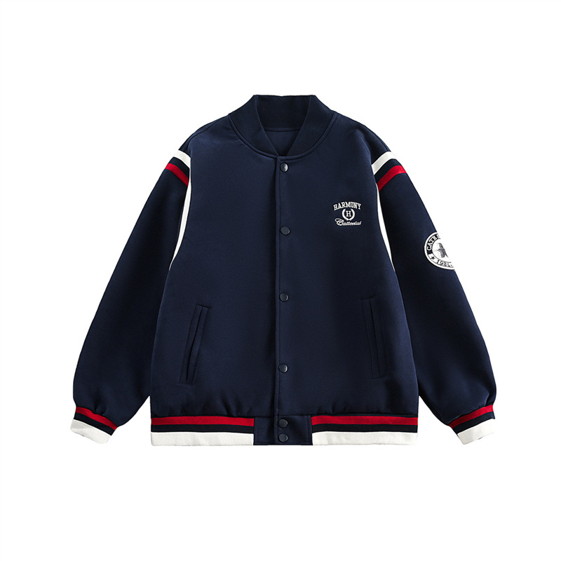 Lemanism američka retro baseball jakna, proljeće 2025, Cleanfit stil