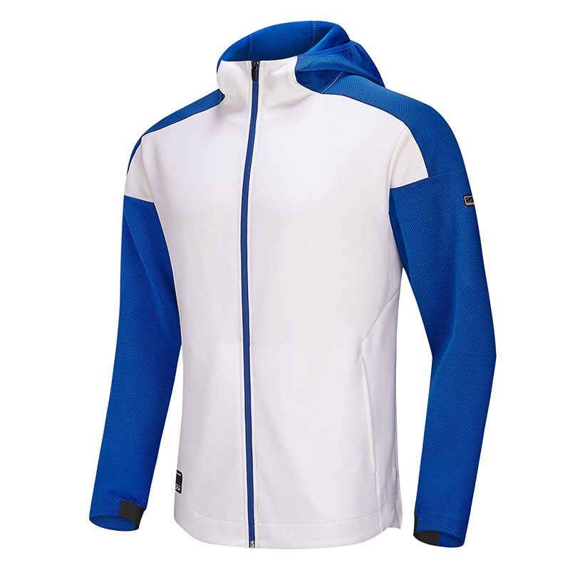 FeelTime тренировъчно яке за есен-зимния сезон с качулка, бързосъхнещо за баскетбол и футбол