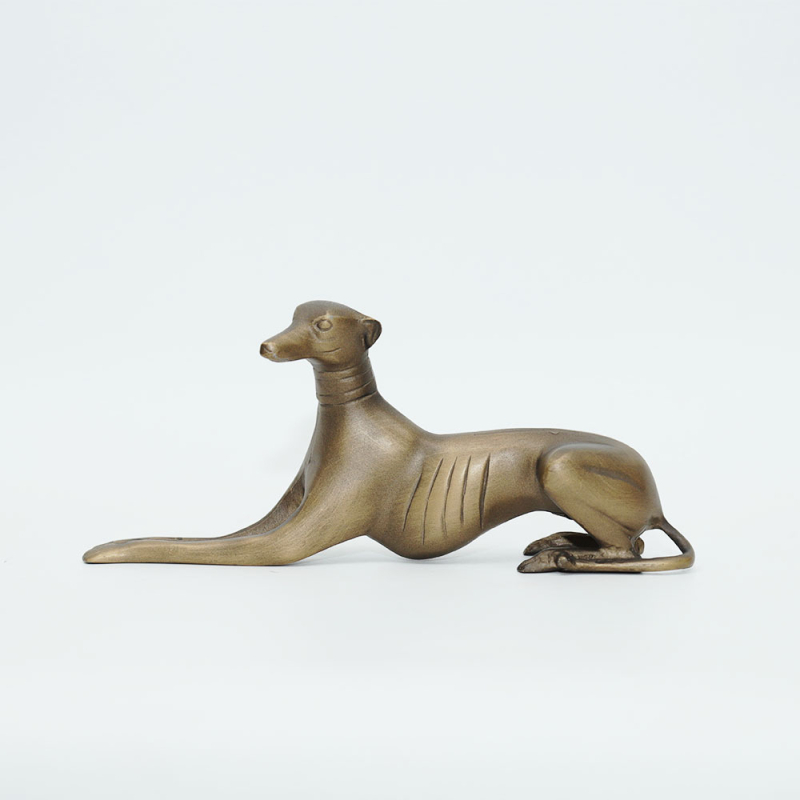 Moderna apstraktna metalna leopard figura za dekoraciju modelne sobe i doma