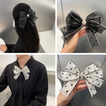 Korejski stil mašne broš za kosu i ovratnik – elegantan dodatak inspiriran Chanelom