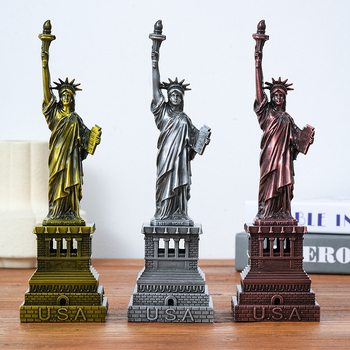 Metalna Statua Slobode – stolna dekoracija u američkom stilu za dnevni boravak, cinkova zliatina