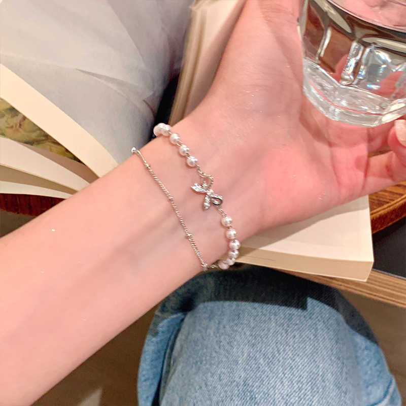 Unisex narukvica u korejskom stilu s mikro pavé cirkonima, podesiva dužina, minimalističan i elegantan dizajn
