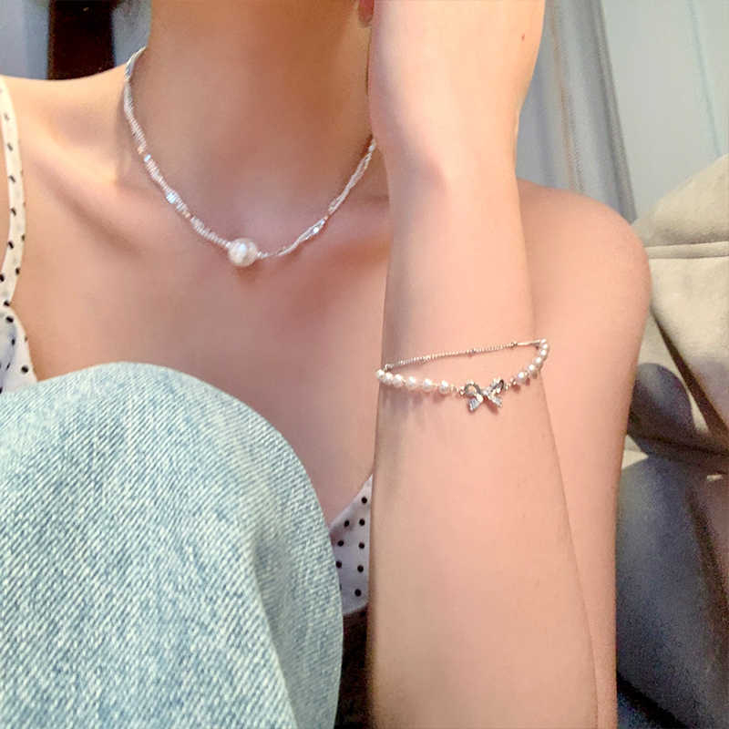 Unisex narukvica u korejskom stilu s mikro pavé cirkonima, podesiva dužina, minimalističan i elegantan dizajn
