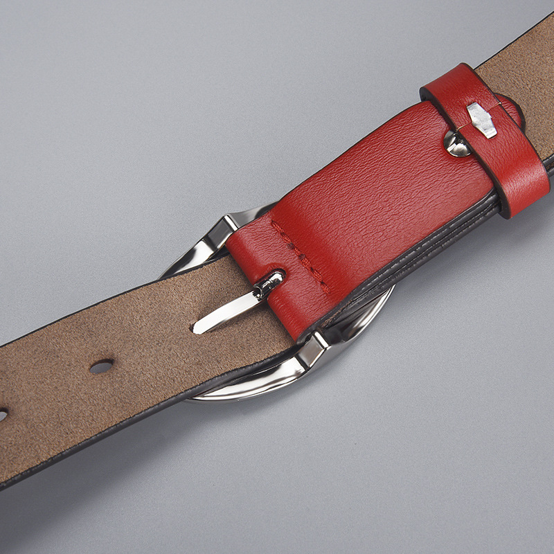 Ženski kožni kaiš, široki, korejski stil, casual, kopča u obliku slova C, dvostruka koža, širina 2-4 cm, veličine 100/105/110 cm, marka Kimbottom