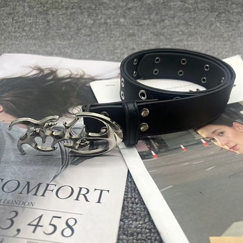 Punk stil metalni pojas s izrezima i rivetima za žene, retro dekorativni pojas za haljine, moderan i svestran dodatak