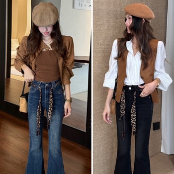 Stil Boem, accesorii universale pentru curea, eșarfă de mătase, șnur de nylon cerat, centură țesută manual, accesoriu de modă pentru femei