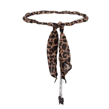 Stil Boem, accesorii universale pentru curea, eșarfă de mătase, șnur de nylon cerat, centură țesută manual, accesoriu de modă pentru femei