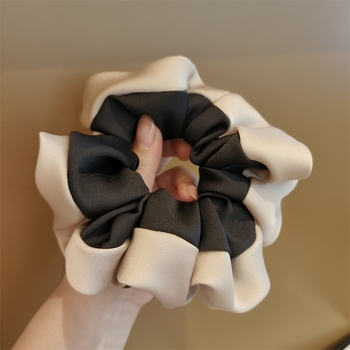 Satenska gumica za kosu za punđu, korejski stil, elegant dodatak za kosu