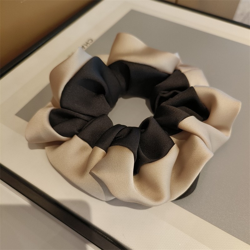 Satenska gumica za kosu za punđu, korejski stil, elegant dodatak za kosu