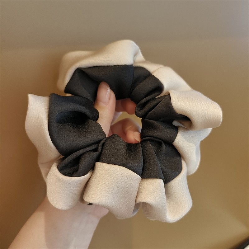 Satenska gumica za kosu za punđu, korejski stil, elegant dodatak za kosu