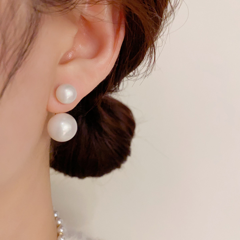 Naušnice s perlama s jedinstvenim dizajnom za žene, svestrane, moderne, minimalističke i elegantne, kompaktne