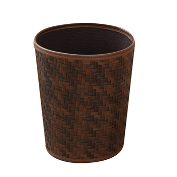 Plastična kanta za otpad bez poklopca, s francuskim retro dizajnom, za kućnu upotrebu (dnevni boravak, spavaća soba, kuhinja, kupaonica), kapacitet do 4 L