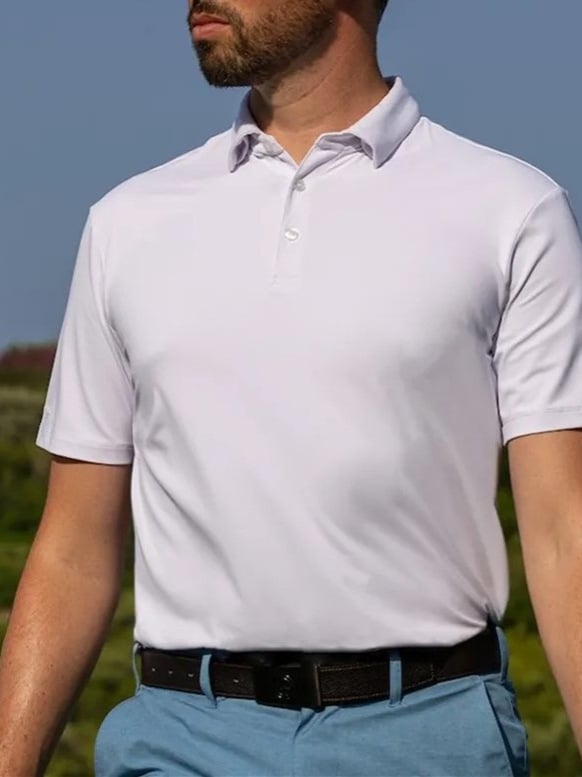 Prilagođena visoko kvalitetna jednobojna muška golf polo majica s ovratnikom, brzo sušeća, antibakterijska, topla, s privatnom etiketom.
