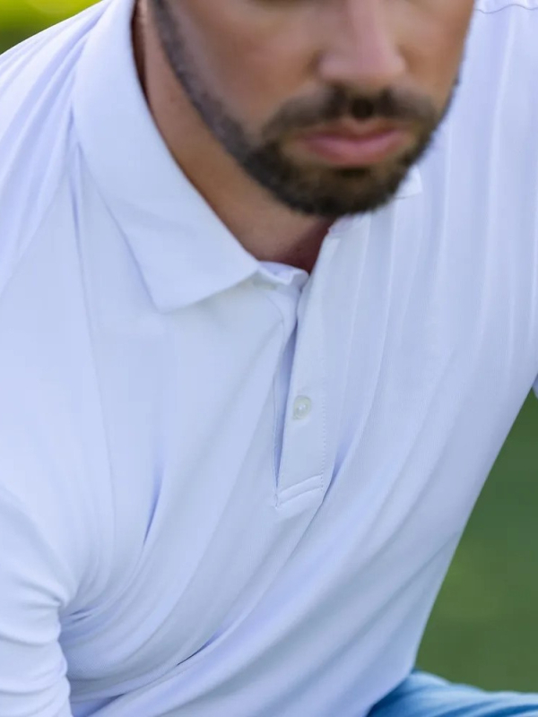 Prilagođena visoko kvalitetna jednobojna muška golf polo majica s ovratnikom, brzo sušeća, antibakterijska, topla, s privatnom etiketom.