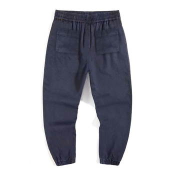 Muške casual hlače s kontrastnim blokovima boja, cargo stil, opuštena silueta, sužene na gležnjevima