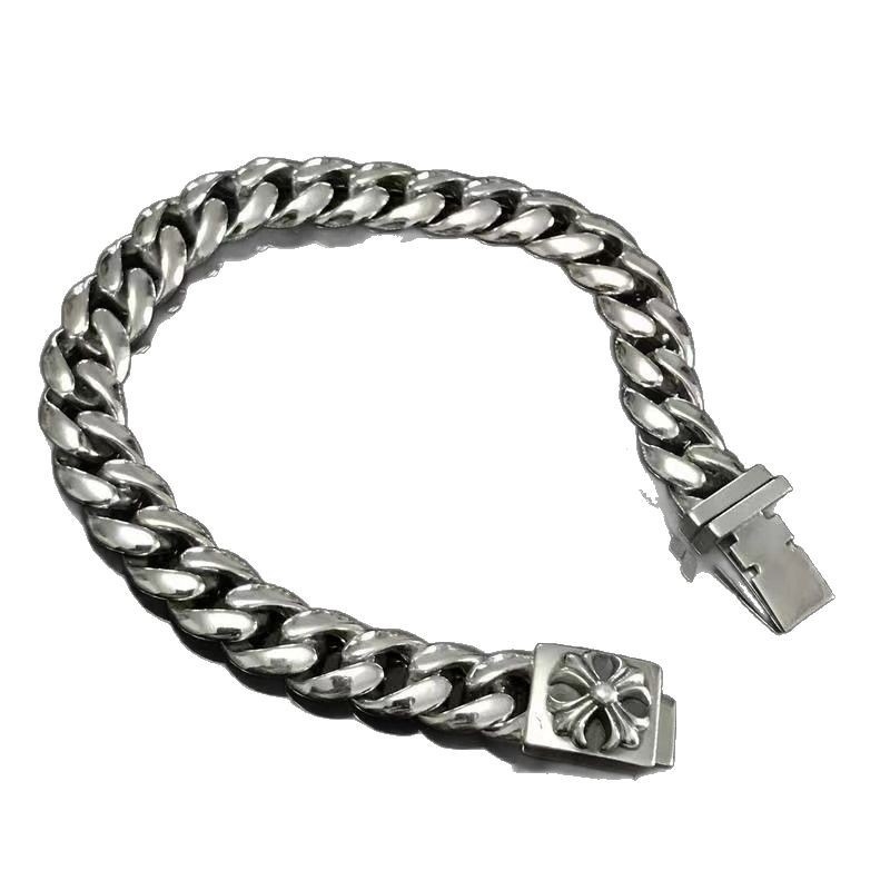 CH Crocodile Cross Cuban narukvica – vintage hip-hop stil za muškarce