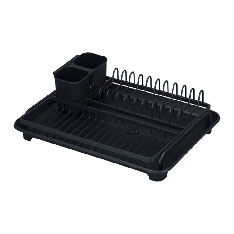 Aluminijski stalak za sušenje posuđa na kuhinjskom pultu – organizator posuđa