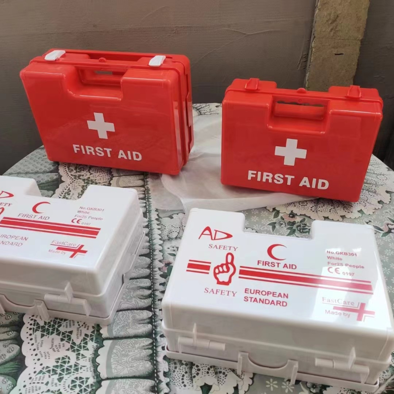 ABS taktički set prve pomoći, pogodan za do 50 osoba, zidna plastična kutija za hitnu medicinu, prijenosna