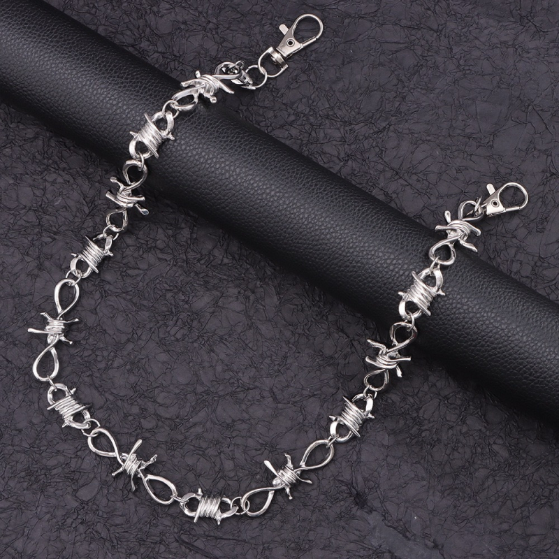 Metalni kaiš za struk s bodljama – unisex minimalistički modni dodatak