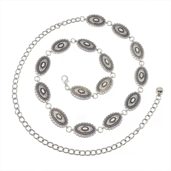 Metalni kai za struk u boho etno stilu za žene – elegantan retro dodatak za haljine i košulje