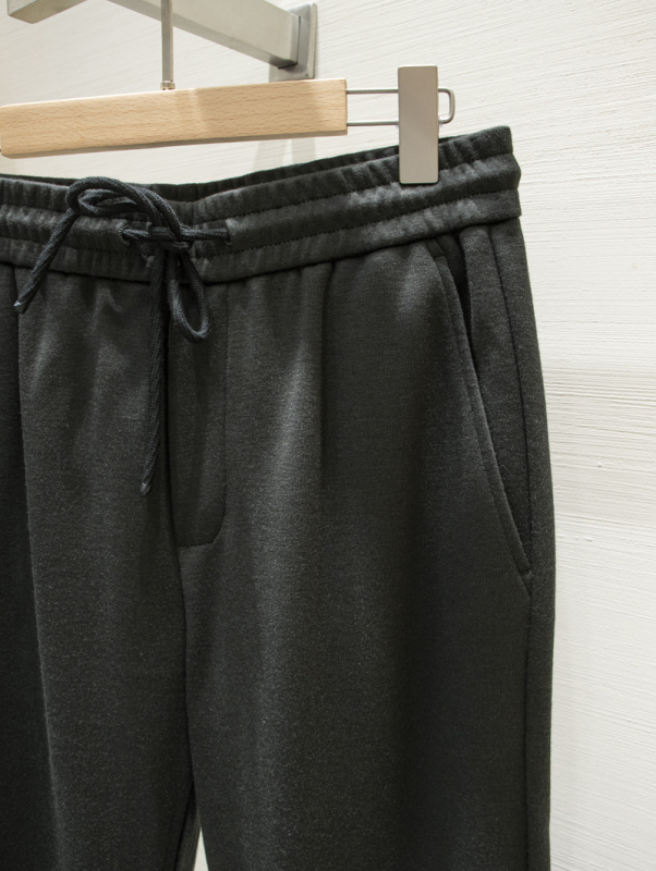 Мъжки спортно-елегантни панталони за есен‑зима, дебел материал, права кройка, свободен силует