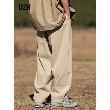 Мъжки карго панталони в планински стил, outdoor, свободен силует, прави крака, охлаждащ плат