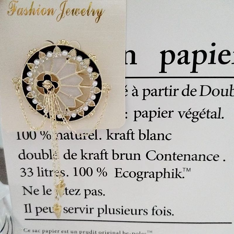 Serija Vrata vremena: britanski retro elegantna broš