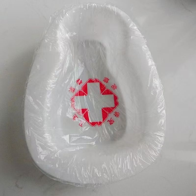Velike biološki razgradive vreće za otpad s elastičnim otvorom za pacijente u krevetu, mobilne navlake za sjedalo WC-a, plastične vreće za čišćenje