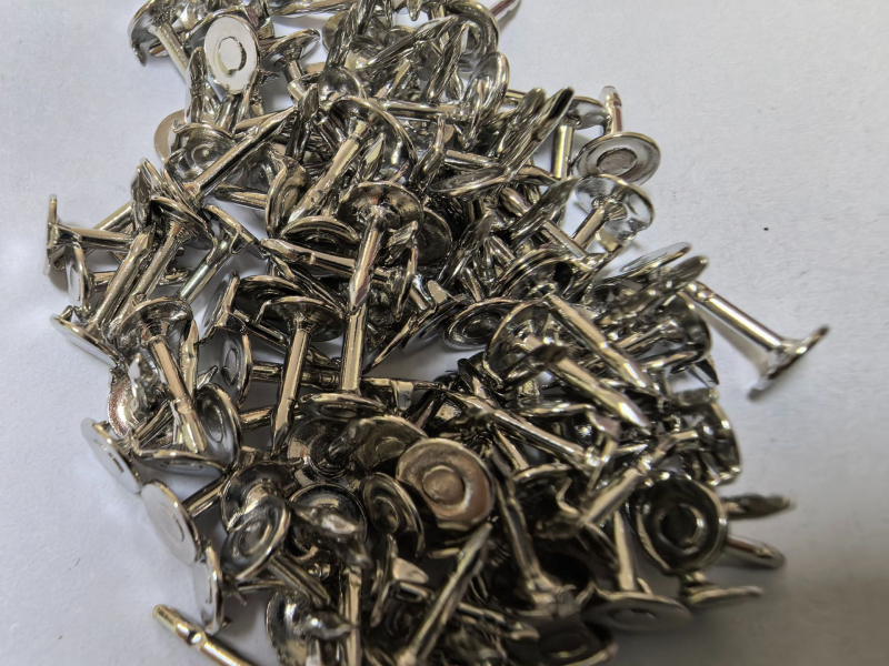Accesorii DIY pentru bijuterii, broșă în formă de cal, 8mm