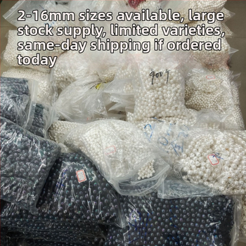 Perle od školjke s ravnim otvorima, 2–20 mm, ručno izrađene, labave perle za naušnice DIY