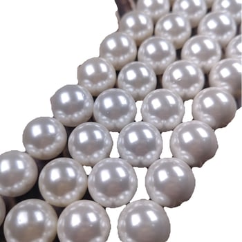 Perle od školjke s ravnim otvorima, 2–20 mm, ručno izrađene, labave perle za naušnice DIY