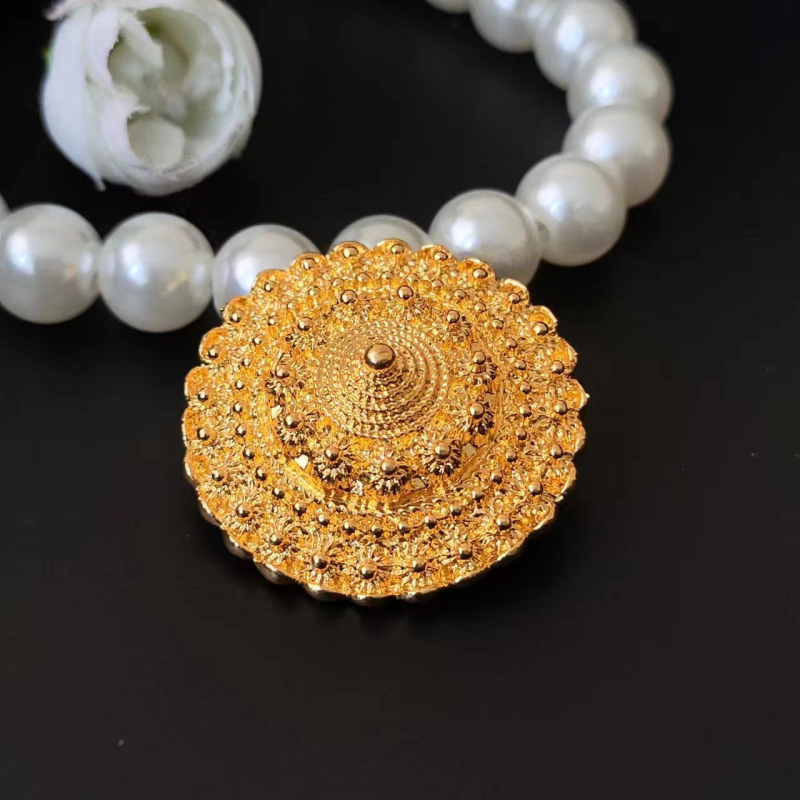 Etniška broš za odjeću jugoistočne Azije, thai inspirirana bižuterija, dekorativni corsage gumb za nastupe, Dai etnička skupina