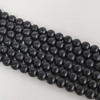 Prirodne šungit perle – okrugle, labave, miješane perle, dodaci za ručno izradu DIY nakita, poluproizvodi