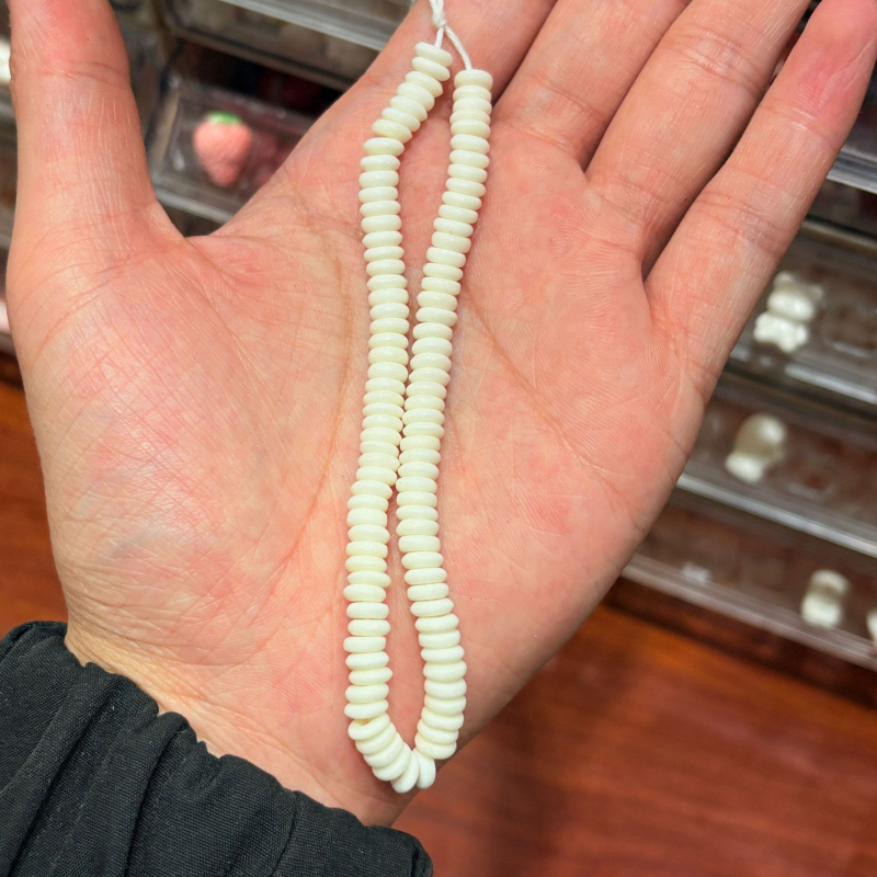 Spacer perle od kravlje kosti za DIY narukvice i ogrlice