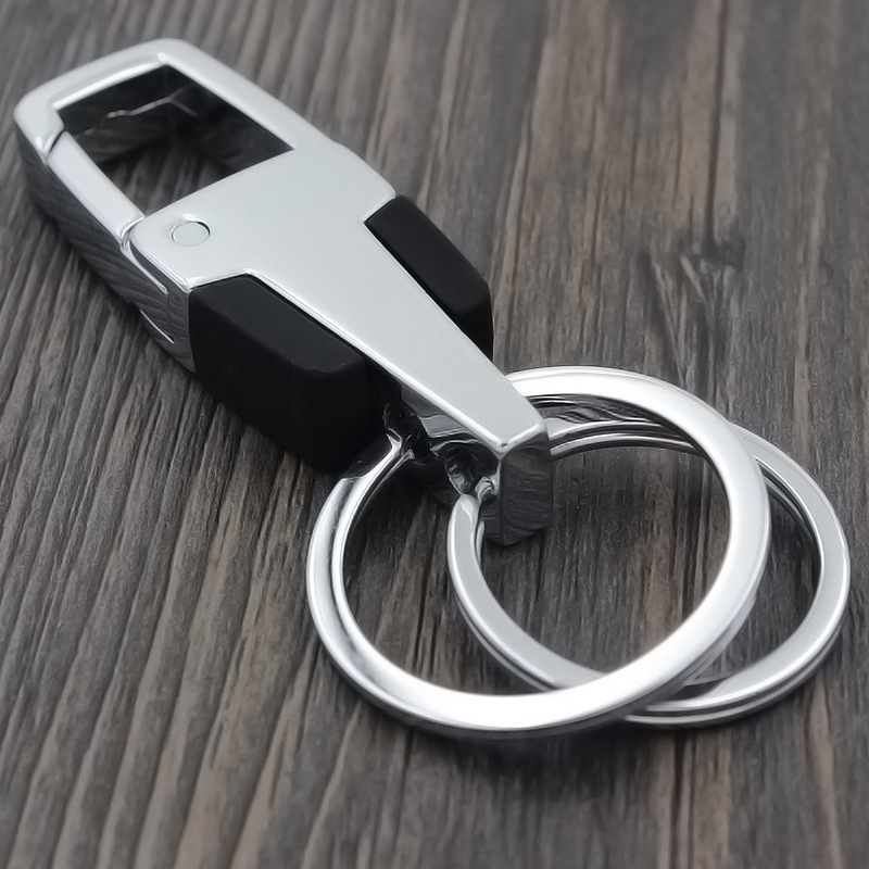Muški metalni privjesak za ključeve za dijelove automobila, kreativni dar s graviranjem