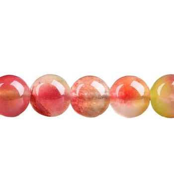 Crvene dinje chalcedonske kuglice, 6 mm, labave perle za DIY nakit