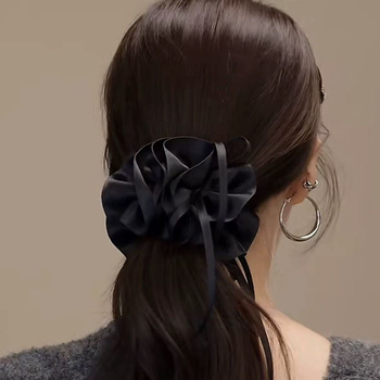 Visokokvalitetni satenski klips za kosu s dizajnom oblaka, banana klipsa za žene, korejski stil, 11 cm, elegantan i svestran dodatak za kosu