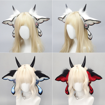 Halloween: bandă de cap din pluș cu urechi realiste de animal – accesorii pentru cosplay