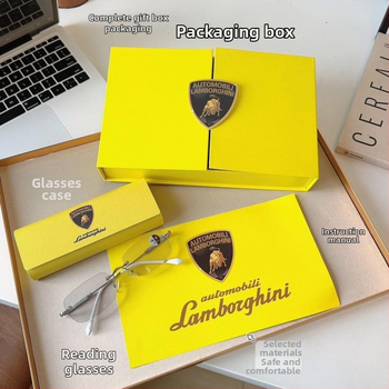 Пресбиопични очила с автоматично увеличение, анти-синя светлина, 100-400 градуса, комплект в подаръчна кутия за подарък или лична употреба