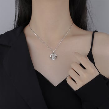 Difeng s999 Sterling Srebro Hetian Jade Slatki Zec Ogrlica – Originalni dizajn, privjesak od Hetian jade, lanac za ključnicu, azijsko nadahnuće