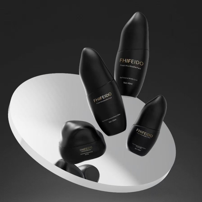 Tengeri édeskömény sorozat: 100 ml víz-emulziós esszencia üveg és 50 g krémüveg