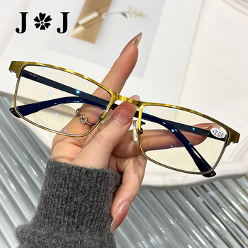 Унисекс очила за близко и далечно виждане с фотохромни лещи и анти синя светлина, за вътрешно и външно ползване